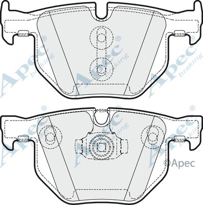 APEC BRAKING Jarrupala, levyjarru PAD1643